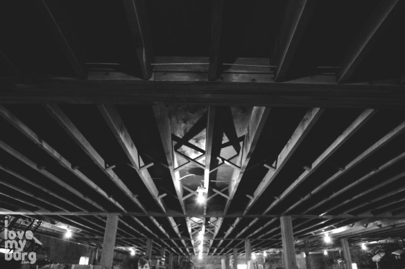 Hess Furniture rafters