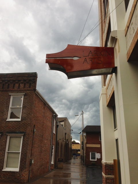 sign outside art store