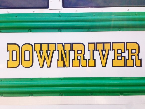 downriver canoe company sign