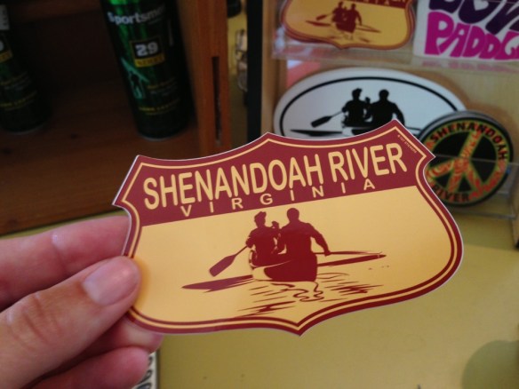 Shenandoah River sticker