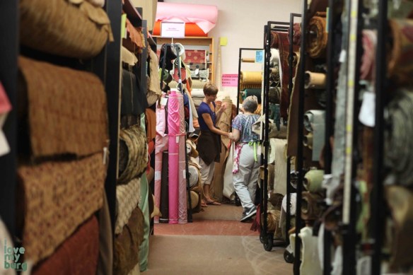 ragtime fabrics aisle