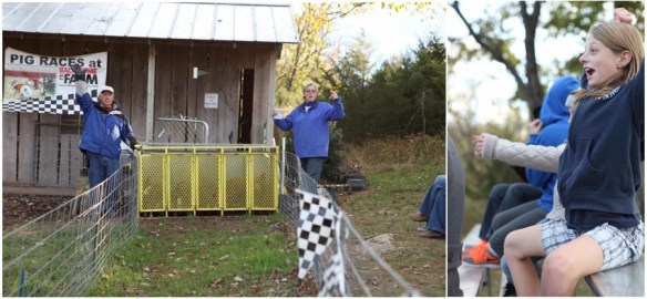 Back home on the farm pig race 2