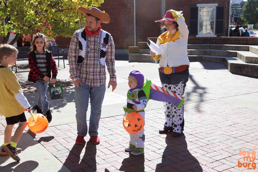 Halloween Toy Story family