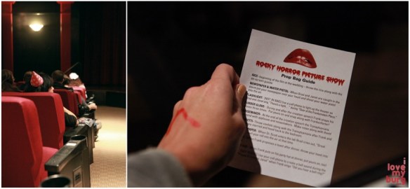 rocky horror picture show bag list