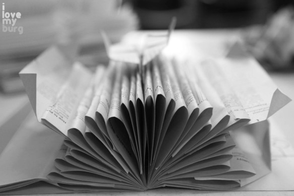 altered book foldsbw