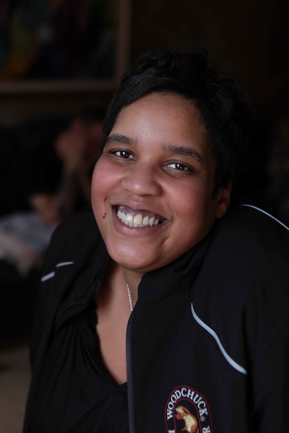 L'Tanya Sims: friend. I met LT when IHOP first opened and we both waited tables there. What I admire most about L'Tanya, other than her enormous heart, is her ability to lay down roots and create a sense of community around her...where ever she may be. Give her a box and it becomes a home where all are welcome. Give her a big city and she will find a nook and become mayor of that nook. Give her a naive college girl (that would be me) and she will look out for her and see that she makes it out alive. Just for you, LT: Mens Rea! 