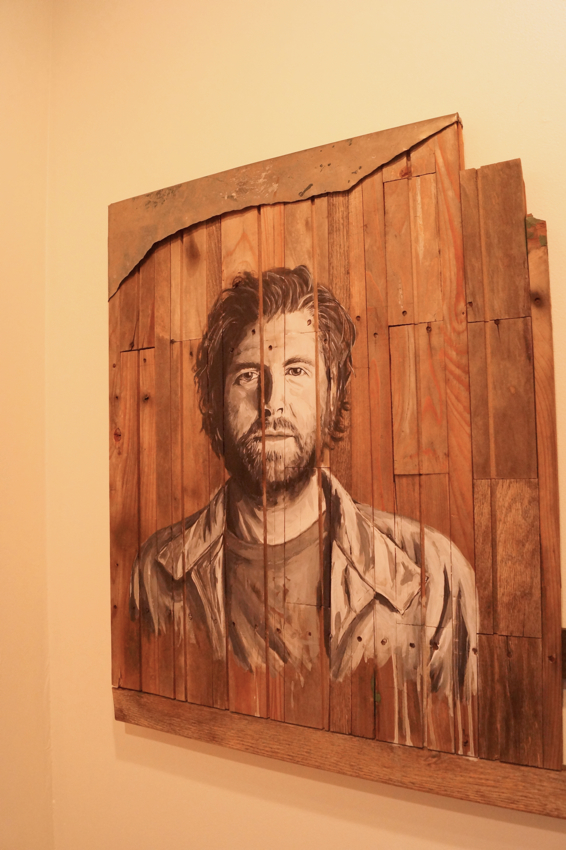 Portrait of Kyle  Herr by Ben Fraits. Photo courtesy of Cara Walton.