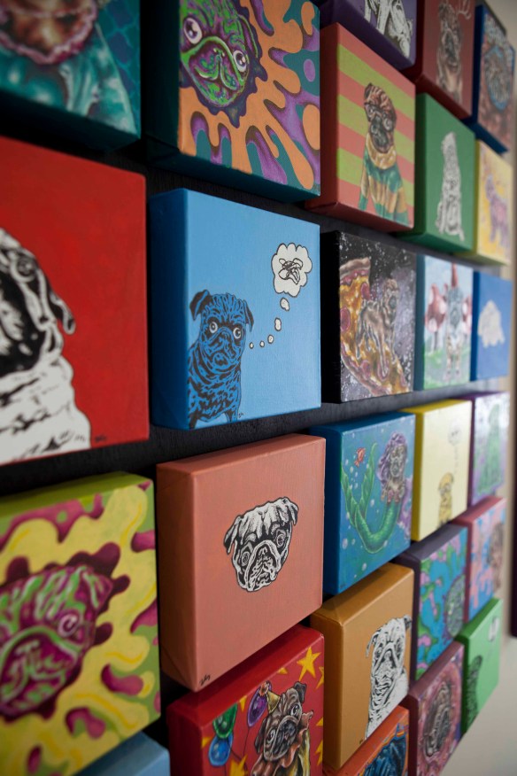 Pugs by Zach Gesford